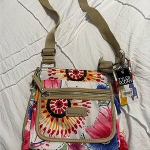NEW WITH TAGS- Tyler Rodan Colorful Floral Crossbody Bag